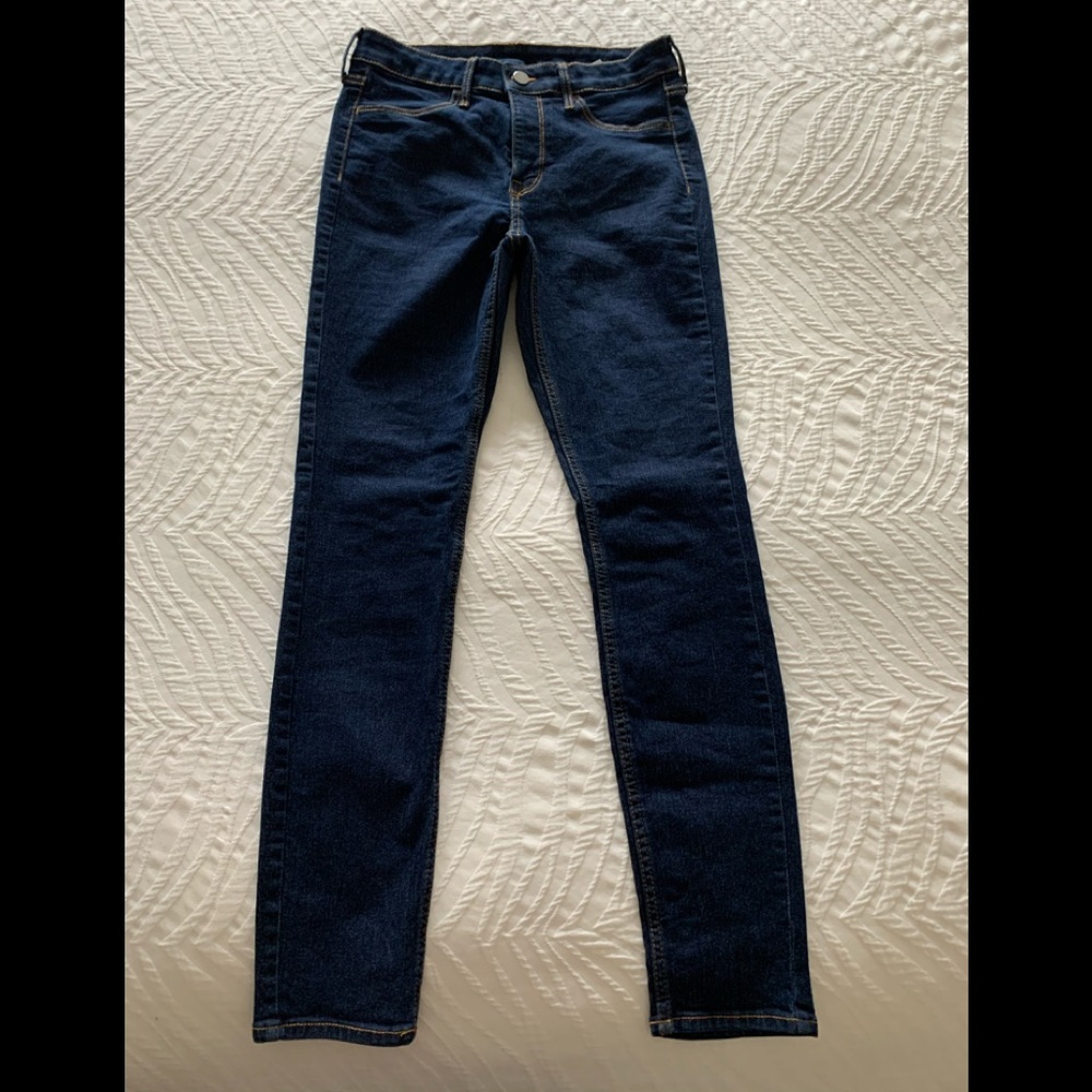 Denim skinny stretch jeans